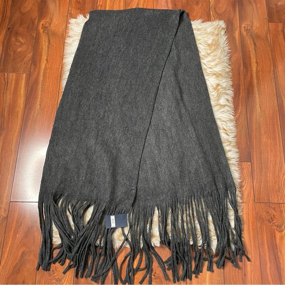 Lucky Brand oversized fringed scarf - Picture 5 of 7